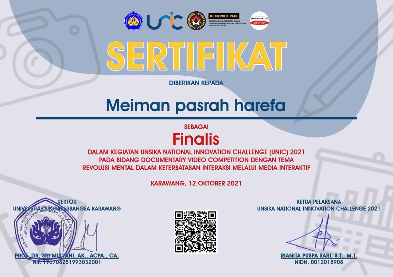 Meiman Pasrah Harefa