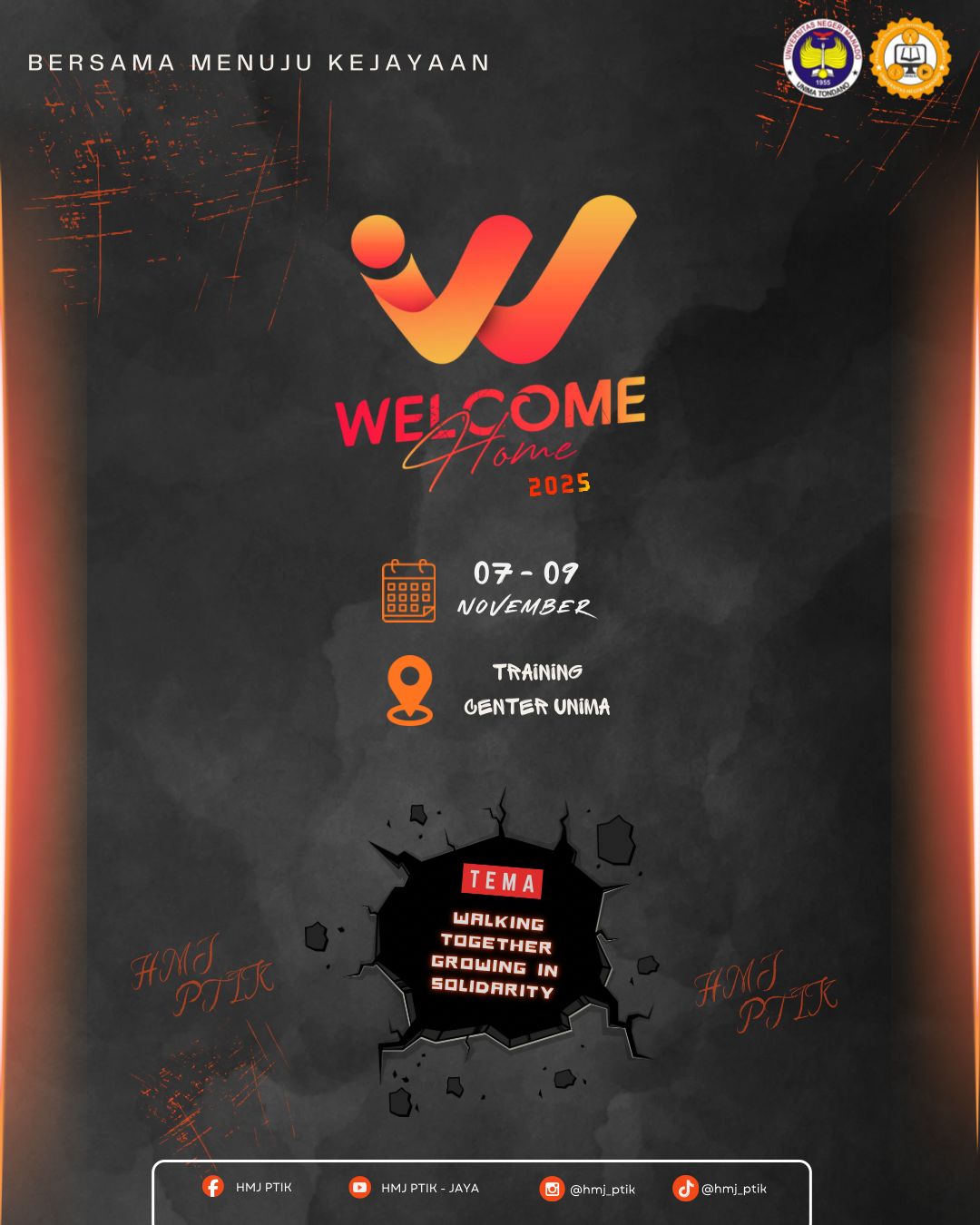 Welcome Home HMJ PTIK 2025